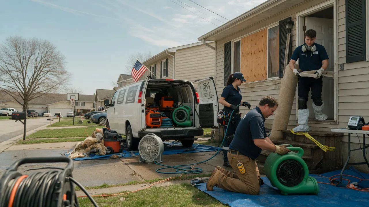 Water Damage Restoration in Bristolville, OH near me